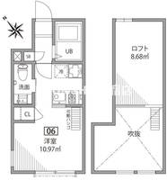 東京都杉並区天沼2(アパート)の賃貸物件の間取り