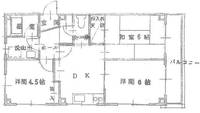 東京都八王子市横川町(マンション)の賃貸物件の間取り