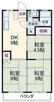サンハイツ伊勢の間取り