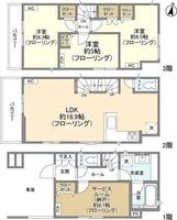 埼玉県さいたま市桜区南元宿1(一戸建)の賃貸物件の間取り