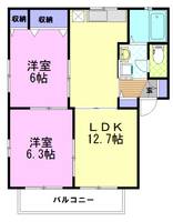 物件の間取り画像