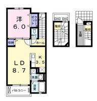 物件の間取り画像