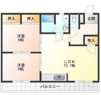 アルカディア萩の間取り