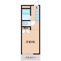 千葉県千葉市中央区矢作町(アパート)の賃貸物件の間取り