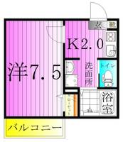 クリスタル綾瀬の間取り