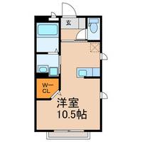 千葉県柏市末広町(アパート)の賃貸物件の間取り