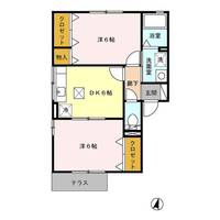 パティオ須屋A棟の間取り