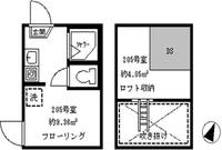 東京都練馬区桜台1(アパート)の賃貸物件の間取り