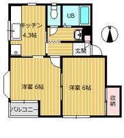 物件の間取り画像