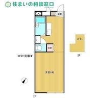 愛知県岡崎市昭和町字北浦(アパート)の賃貸物件の間取り