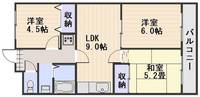 アクセスワケの間取り