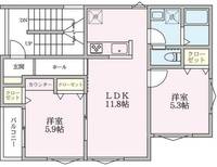 東京都荒川区東日暮里3(アパート)の賃貸物件の間取り