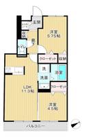 物件の間取り画像