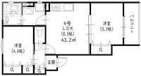 物件の間取り画像