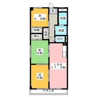 ソレアードIの間取り