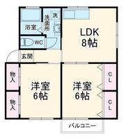物件の間取り画像