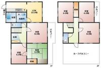 神奈川県横須賀市三春町6(一戸建)の賃貸物件の間取り