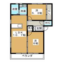 物件の間取り画像
