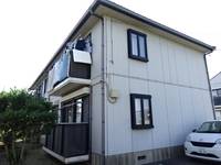 サンハイツ D棟の外観