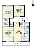 物件の間取り画像