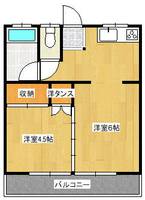 コーポ福永の間取り