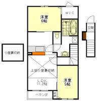 セントラル ビスタ 半田の間取り