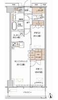 東京都大田区大森北5(マンション)の賃貸物件の間取り