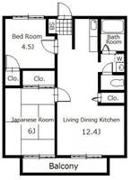 物件の間取り画像