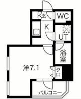 エスライズ日本橋の間取り