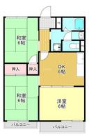 サンハイツ西井Iの間取り