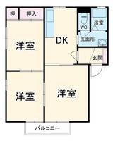 物件の間取り画像