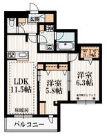 物件の間取り画像