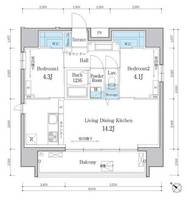 物件の間取り画像