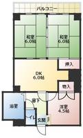 物件の間取り画像