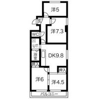 物件の間取り画像