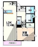 物件の間取り画像
