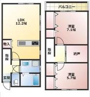物件の間取り画像