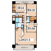 物件の間取り画像