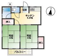 物件の間取り画像