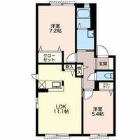 Sunmall Aの間取り