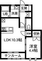 ラベンダーハイツ7の間取り