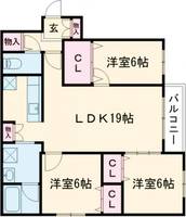 物件の間取り画像
