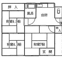 宮城県仙台市太白区西中田6(アパート)の賃貸物件の間取り