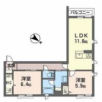 物件の間取り画像