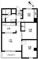 神奈川県横浜市中区長者町2(マンション)の賃貸物件の間取り