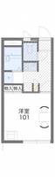 レオパレスシェル壱番館の間取り