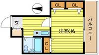 第21新井ビルの間取り
