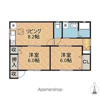 茨城県鹿嶋市大字神向寺(一戸建)の賃貸物件の間取り