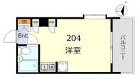 神奈川県横浜市西区平沼1(マンション)の賃貸物件の間取り