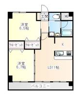 宮城県仙台市青葉区一番町2(マンション)の賃貸物件の間取り